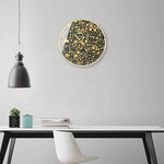 horloge murale scandinave créative style nordique et design Deluxe minimaliste décoration murale de cuisine
