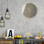 horloge murale scandinave créative style nordique et design Deluxe minimaliste décoration murale de salon
