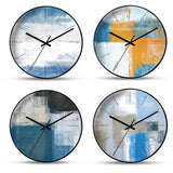 horloge murale scandinave peinture differents modeles