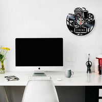 Horloge Murale <br>Vinyle Cinéma