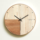 horloge murale scandinave minimaliste pour la déco nordique