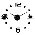 Horloge Stickers Café | Horloge Mania