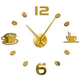 Horloge Stickers Café | Horloge Mania