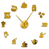 Horloge Stickers Coffee Machine | Horloge Mania