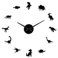 Horloges Stickers Monde Dinosaures | Horloge Mania
