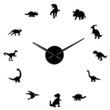 Horloges Stickers Monde Dinosaures | Horloge Mania