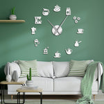 Horloge Stickers Coffee Machine | Horloge Mania