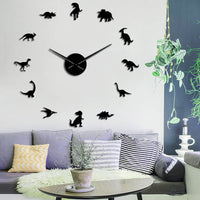 Horloges Stickers Monde Dinosaures | Horloge Mania