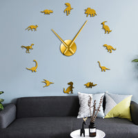 Horloges Stickers Monde Dinosaures | Horloge Mania