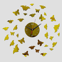 Horloge Stickers Papillons | Horloge Mania