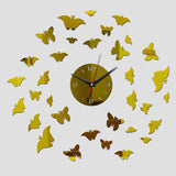 Horloge Stickers Papillons | Horloge Mania