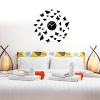 Horloge Stickers Papillons | Horloge Mania