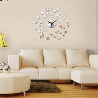 Horloge Stickers Papillons | Horloge Mania