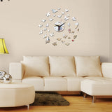 Horloge Stickers Papillons | Horloge Mania