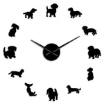 Horloge Stickers Chiens | Horloge Mania