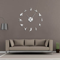 Horloge Stickers Singes | Horloge Mania
