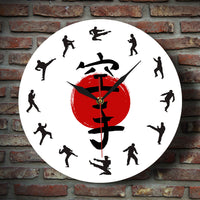 Horloge Originale Arts Martiaux Japonais | Horloge Mania