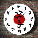 Horloge Originale Arts Martiaux Japonais | Horloge Mania
