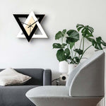 Horloge Scandinave Triangle Inversé | Horloge Mania