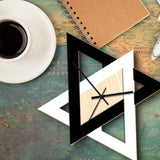 Horloge Scandinave Triangle Inversé | Horloge Mania