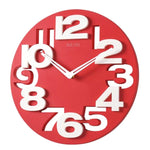 Horloge Design</br>Rouge