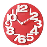 Horloge Design</br>Rouge