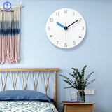 Horloge Scandinave Aiguilles Bleu | Horloge Mania