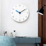 Horloge Scandinave Aiguilles Bleu | Horloge Mania