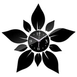 Horloge Stickers Fleur | Horloge Mania