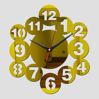 Horloge Stickers Cercles | Horloge Mania