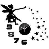 Horloge Stickers Fée | Horloge Mania