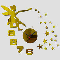 Horloge Stickers Fée | Horloge Mania