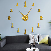 Horloge Stickers Jeu d'Échec | Horloge Mania