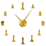 Horloge Stickers Jeu d'Échec | Horloge Mania