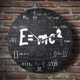Horloge Originale </br> E=mc2