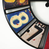 Horloge Industrielle Colorée | Horloge Mania