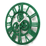 Horloge Industrielle Verte | Horloge Mania