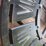 Horloge Industrielle Effet Petits Points | Horloge Mania