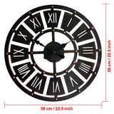 Horloge Industrielle Effet Petits Points | Horloge Mania