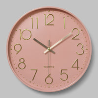 horloge_murale_cuisine_Rose