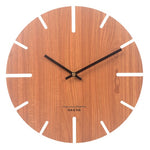 Horloge Bois </br> Minimaliste Creusé