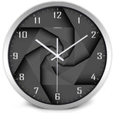 Horloge Moderne Noir 3D | Horloge Mania