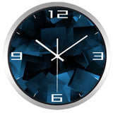Horloge Moderne Bleu 3D | Horloge Mania
