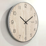 Horloge Bois <br> Clair