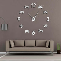 Horloge Stickers Manettes Jeux Videos | Horloge Mania