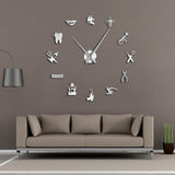 Horloge Stickers Cabinet Dentaire | Horloge Mania