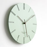 Horloge Scandinave Vert Clair | Horloge Mania