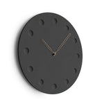 Horloge Scandinave Noir Creusé | Horloge Mania