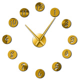 Horloges Stickers Chiffres et Cercles | Horloge Mania