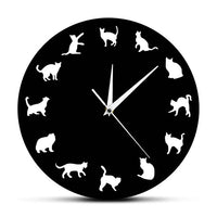 Horloge Originale Chatons | Horloge Mania